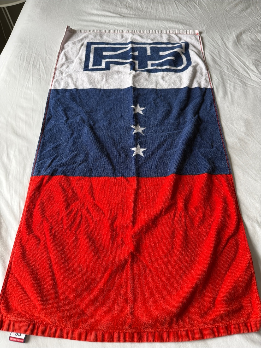 Bright Red Terry Towel